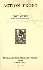 Cover of: Action front by Boyd Cable