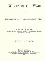 Cover of: Women of the war by Moore, Frank