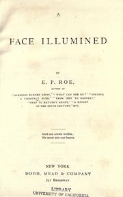 A Face Illumined by Edward Payson Roe