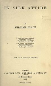 Cover of: In silk attire by William Black