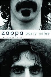 Cover of: Zappa by Barry Miles