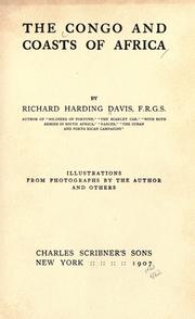 Cover of: The Congo and coasts of Africa by Richard Harding Davis, Richard Harding Davis