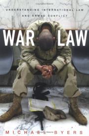 Cover of: War Law by Michael Byers