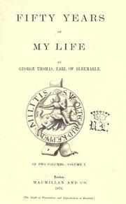 Cover of: Fifty years of my life by George Thomas Keppel
