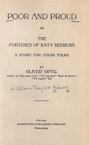 Cover of: Poor and proud: or The fortunes of Katy Redburn : a story for young folks