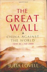 Cover of: The Great Wall by Julia Lovell