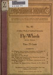 Cover of: Fly-wheels ... by 