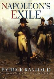 Cover of: Napoleon's exile by Patrick Rambaud