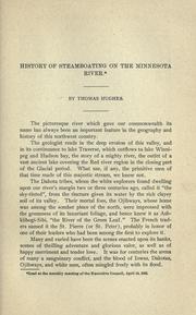 Cover of: History of steamboating on the Minnesota River
