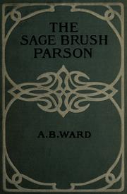 Cover of: The sage brush parson