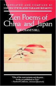 Cover of: Zen Poems of China and Japan by Lucien Stryk, Takashi Ikemoto, Lucien Stryk, Takashi Ikemoto