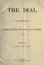 Cover of: The Dial by Francisco Pérez Salazar