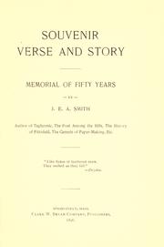 Souvenir verse and story