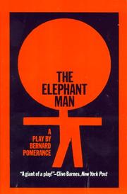 Cover of: Elephant Man by Bernard Pomerance