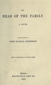 Cover of: The head of the family