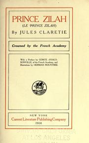 Cover of: Prince Zilah = by Jules Claretie
