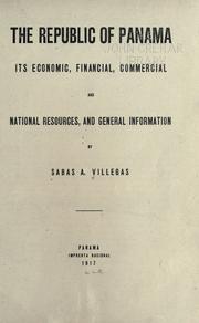 Cover of: The Republic of Panama