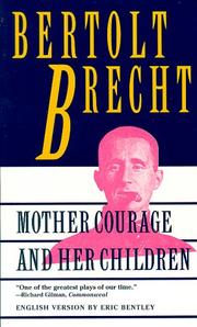 Cover of: Mother courage and her children by Bertolt Brecht