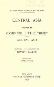 Cover of: Central Asia: Travels in Cashmere, Little Thibet and Central Asia.