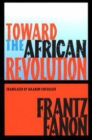 Cover of: Toward the African Revolution (Fanon, Frantz)