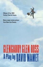 Cover of: Glengarry Glen Ross by David Mamet