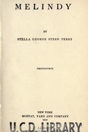 Cover of: Melindy by Stella G. S. Perry