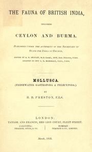 Cover of: Mollusca.: (Freshwater Gastropoda & Pelectpoda)