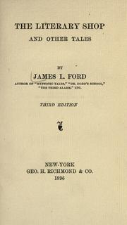 The literary shop by Ford, James L.
