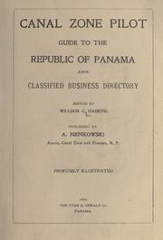 Cover of: Canal Zone pilot, guide to the Republic of Panama by ed. by William C. Haskins, pub. by A. Bienkowski.