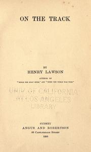 Cover of: On the track. by Henry Lawson
