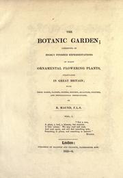 Cover of: The botanic garden by Benjamin Maund