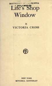 Cover of: Life's shop window