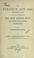 Cover of: The Finance Act, 1894 (57 [and] 58 Vict C. 30)