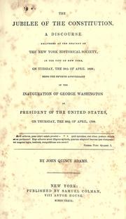 Cover of The jubilee of the Constitution.