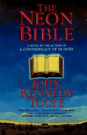 Cover of: The Neon Bible by John Kennedy Toole