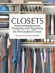 Cover of: Closets: Designing and Organizing the Personalized Closet