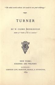 Cover of: Turner