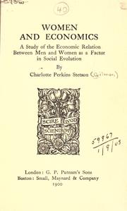 women and economics charlotte perkins