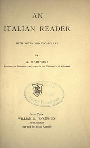 Cover of: An Italian reader