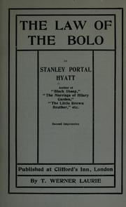 Cover of: The law of the bolo