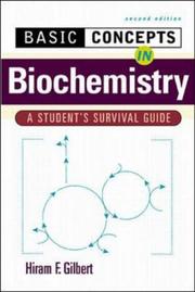 Cover of: Basic Concepts in Biochemistry: A Student's Survival Guide