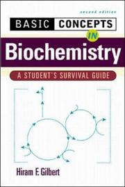 Cover of: Basic Concepts in Biochemistry by Hiram F. Gilbert