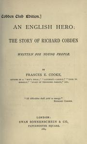 Cover of: An English hero by Frances E. Cooke