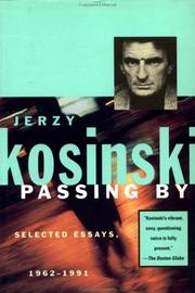 Cover of: Passing by by Jerzy N. Kosinski