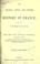 Cover of: The political, social, and literary history of France