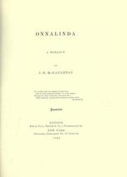 Cover of: Onnalinda: a romance.