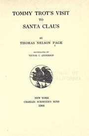 Cover of: Tommy Trot's visit to Santa Claus