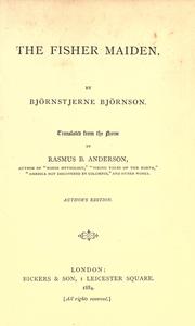 Cover of: The fisher maiden. by Bjørnstjerne Bjørnson