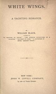 Cover of: White wings by William Black, William Black