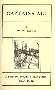 Cover of: Captains all. by W. W. Jacobs